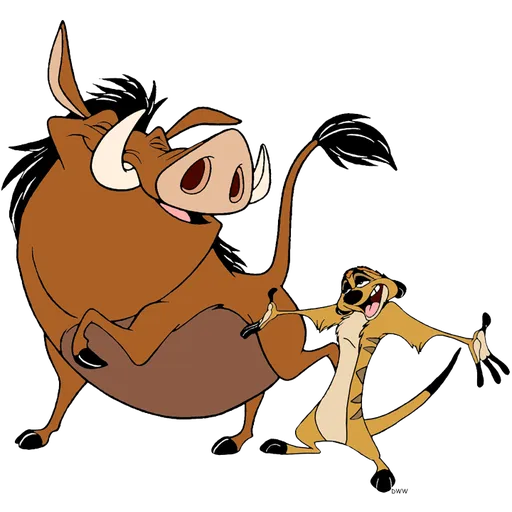 Timon & Pumbaa - Sticker 9