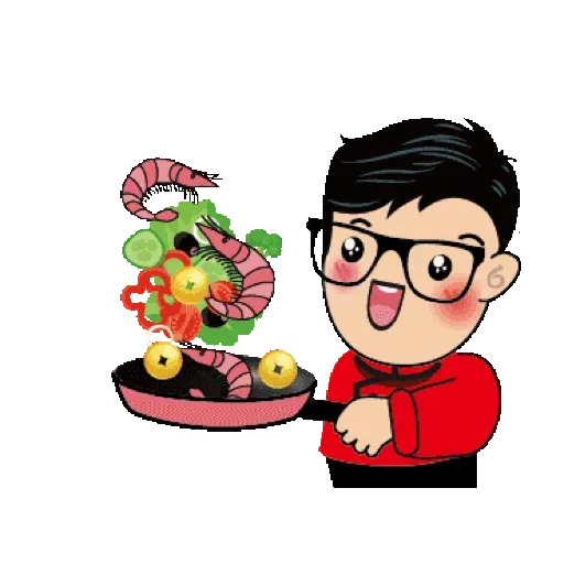 Maiko主廚祝您新年大發！ (CNY) GIF* - Sticker 16