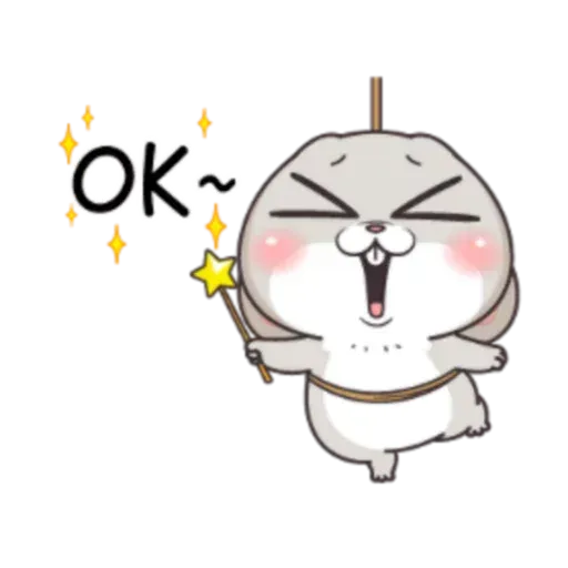 Cute Rabbit 2 - Sticker 29