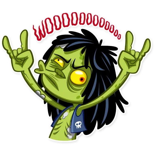 Zombie - Sticker 12