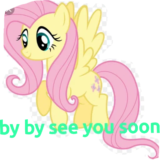 My little pony friendship is magic and my little pony equestria girls---- Fluttershy - Sticker 23