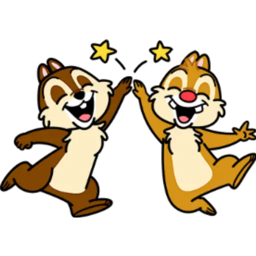 Chip n Dale 3 WhatsApp Stickers - Stickers Cloud