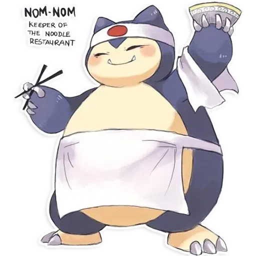 Snorlax - Sticker 18