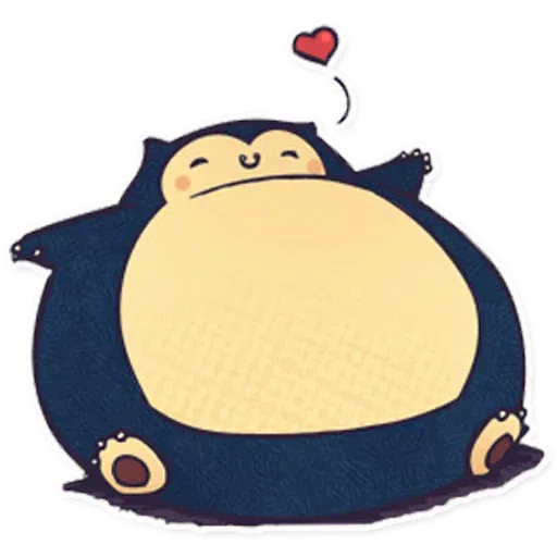 Snorlax - Sticker 11