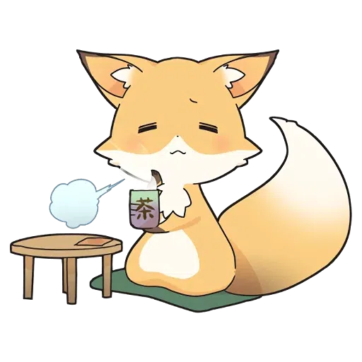 Girly Fox - Sticker 9