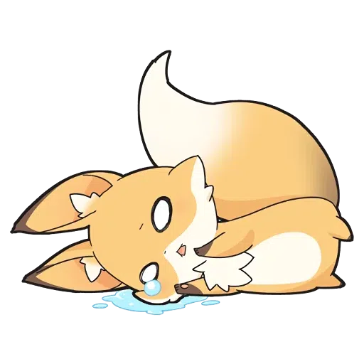 Girly Fox - Sticker 10