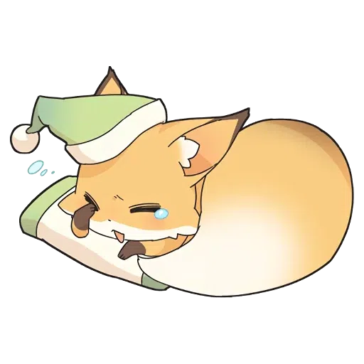 Girly Fox - Sticker 21