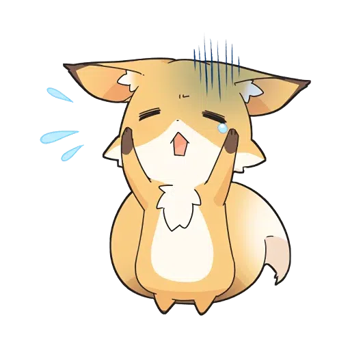 Girly Fox - Sticker 18