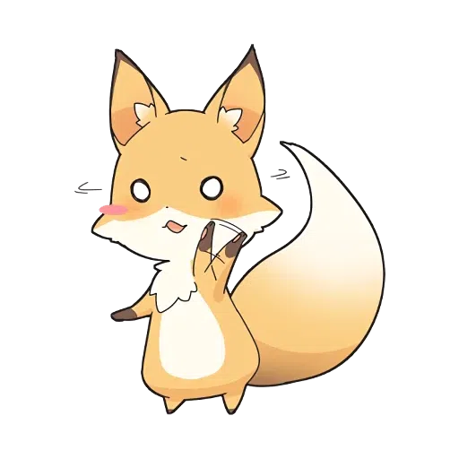 Girly Fox - Sticker 29