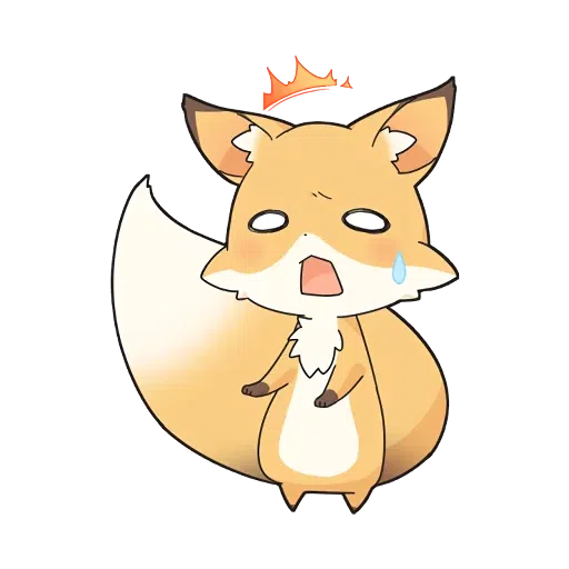 Girly Fox - Sticker 16