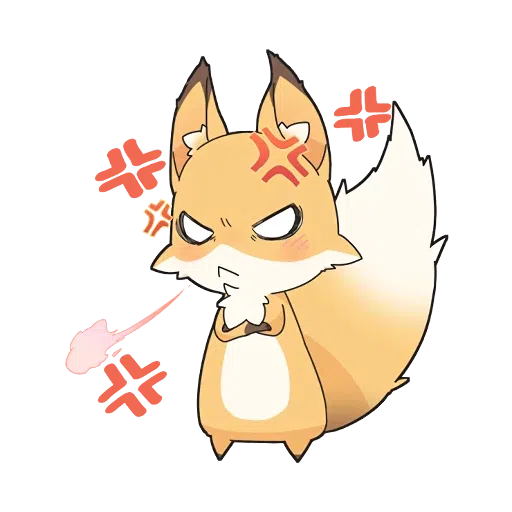 Girly Fox - Sticker 14