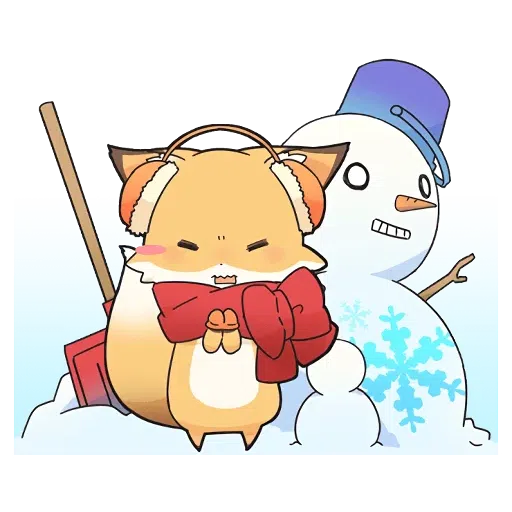 Girly Fox - Sticker 27