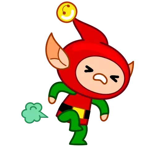 Speedy Elf - Sticker 19