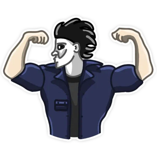 Michael Myers 1/2 - Sticker 23