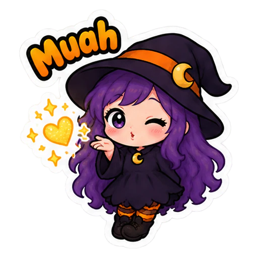 Luna the Witch - Sticker 21