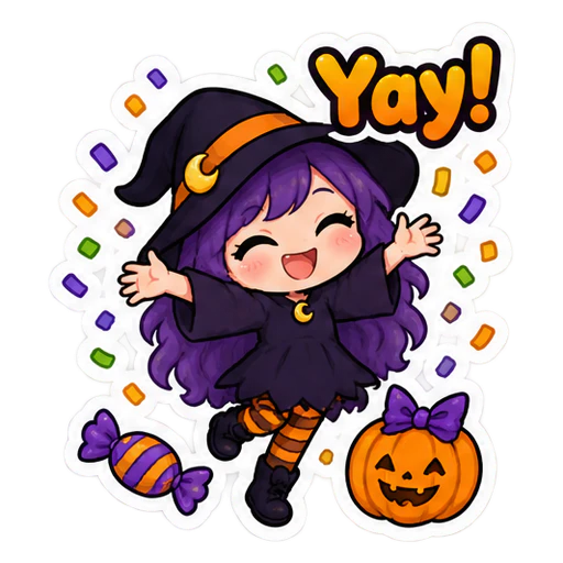 Luna the Witch - Sticker 10