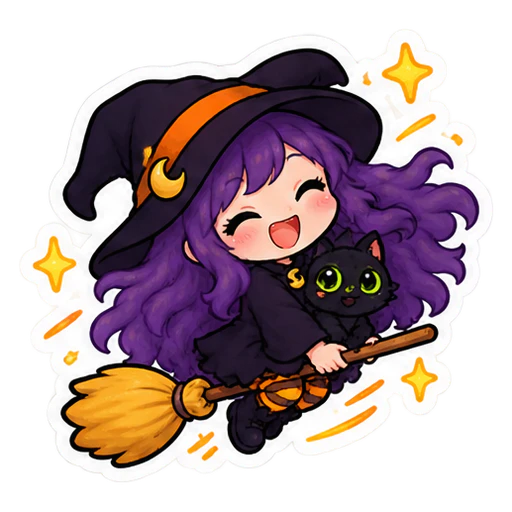 Luna the Witch - Sticker 15