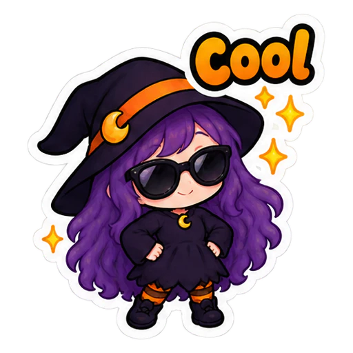 Luna the Witch - Sticker 26