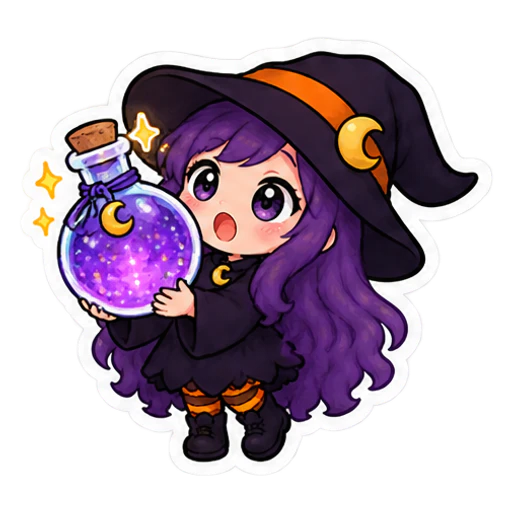 Luna the Witch - Sticker 17