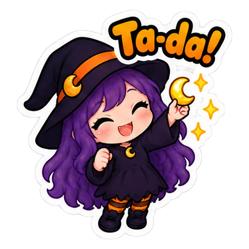 Luna the Witch - Sticker 30