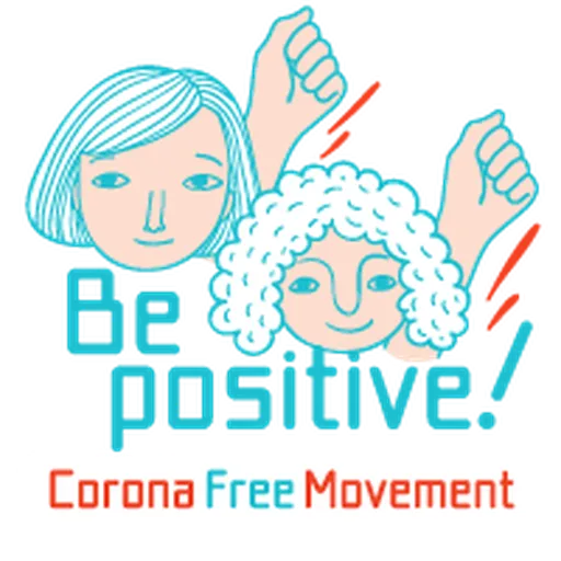 Corona Free Movement - Sticker 15