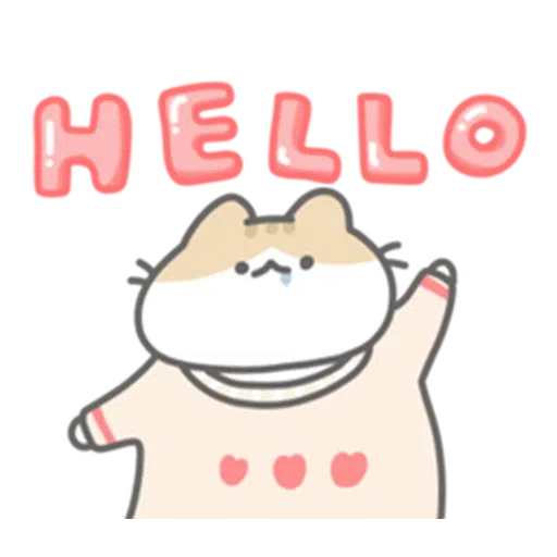 軟爛貓咪的懶惰新年 - Sticker 13