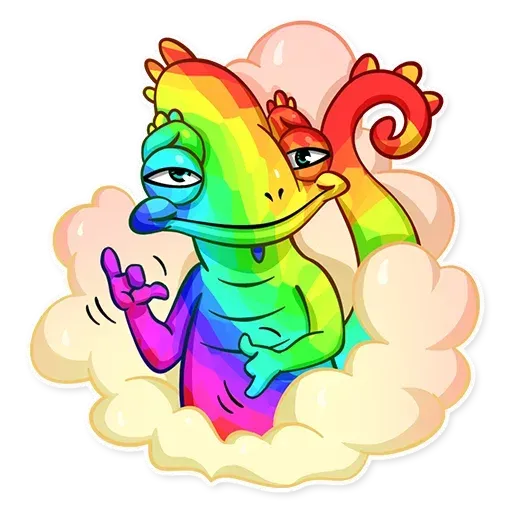 Chameleon - Sticker 11