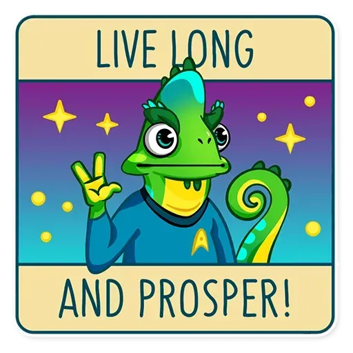 Chameleon - Sticker 13
