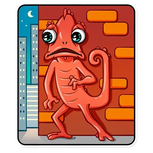 Chameleon - Sticker 12