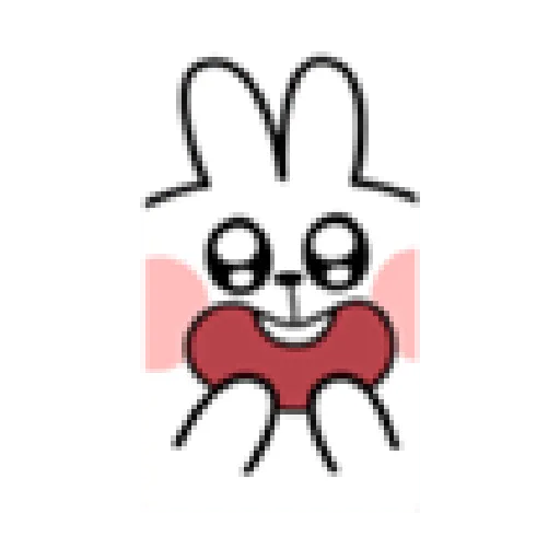 Spoiled Rabbit Close-Up - Sticker 17