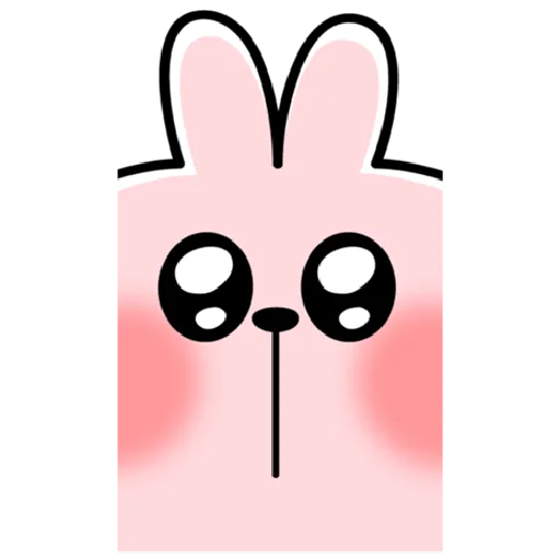 Spoiled Rabbit Close-Up - Sticker 12