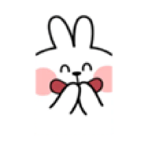 Spoiled Rabbit Close-Up - Sticker 15