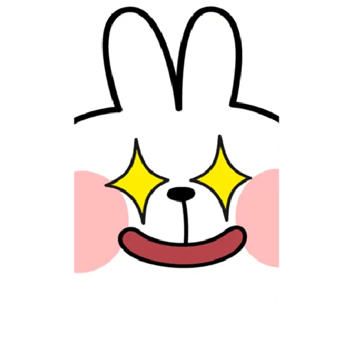Spoiled Rabbit Close-Up - Sticker 18