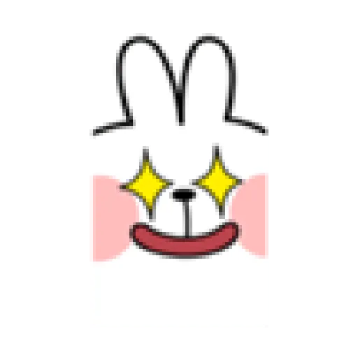 Spoiled Rabbit Close-Up - Sticker 19