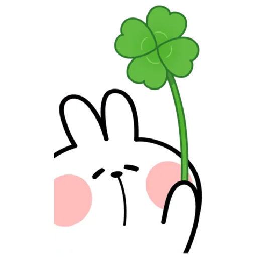 Spoiled Rabbit Close-Up - Sticker 9