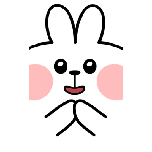Spoiled Rabbit Close-Up - Sticker 13