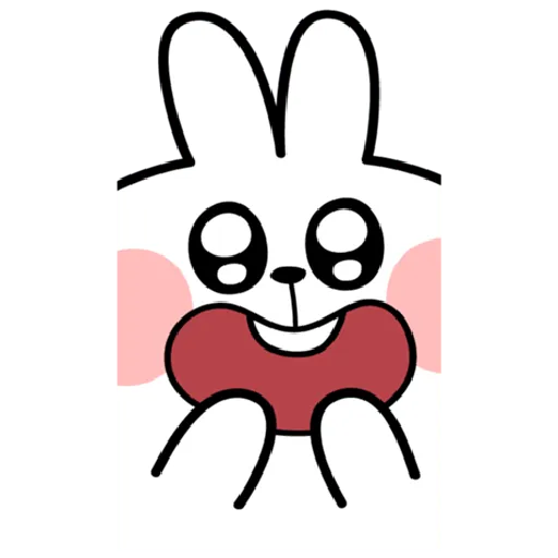 Spoiled Rabbit Close-Up - Sticker 16