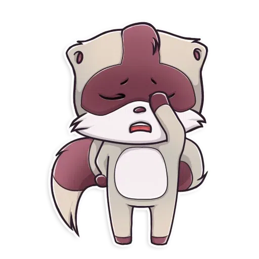 Jessie Racoon - Sticker 14
