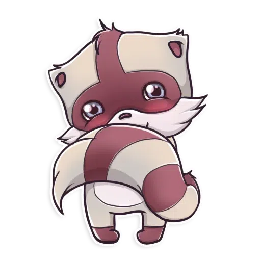 Jessie Racoon - Sticker 9