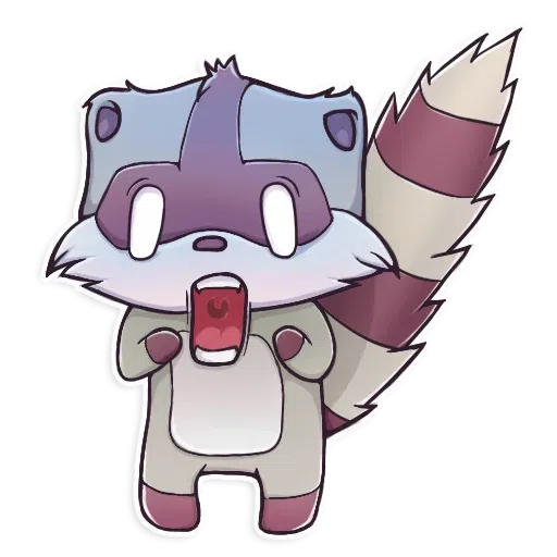 Jessie Racoon - Sticker 12