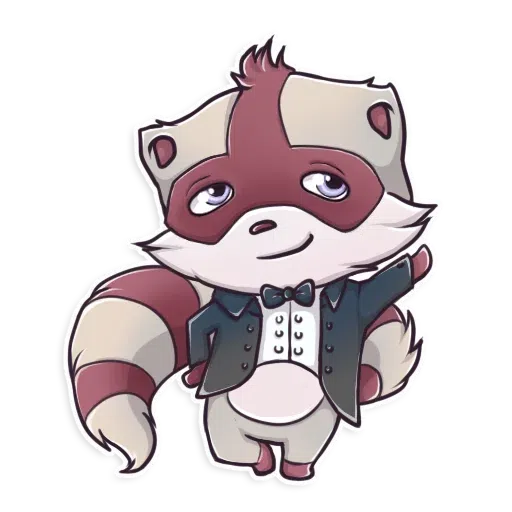 Jessie Racoon - Sticker 25