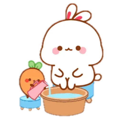 cute rabbit - Sticker 14