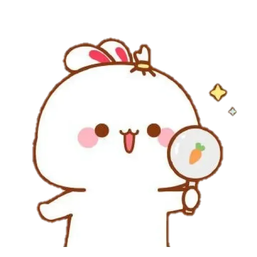 cute rabbit - Sticker 16