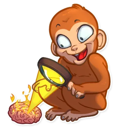 Monkey - Sticker 12