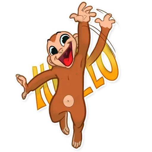 Monkey - Sticker 11
