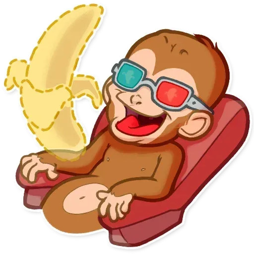 Monkey - Sticker 22