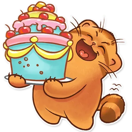 Orange Meow - Sticker 10