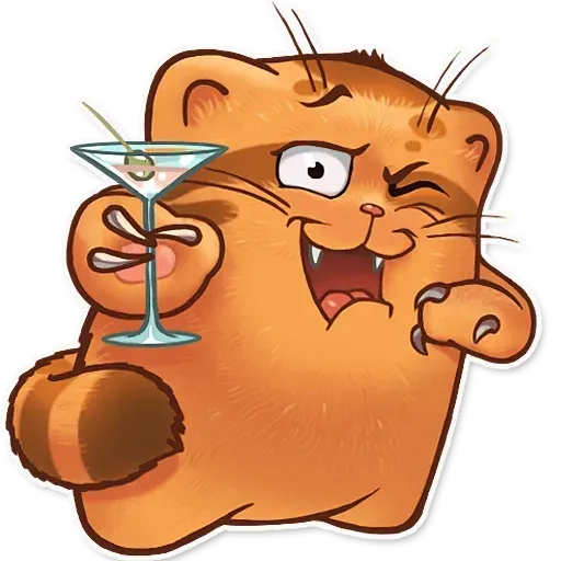 Orange Meow - Sticker 18