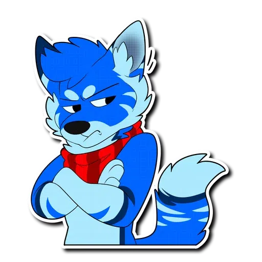 B wolf - Sticker 11