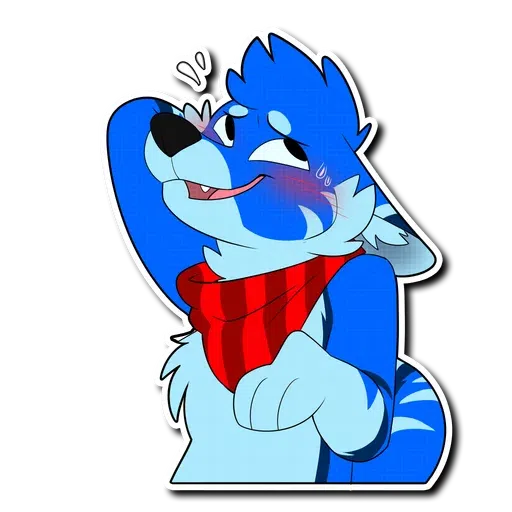 B wolf - Sticker 15